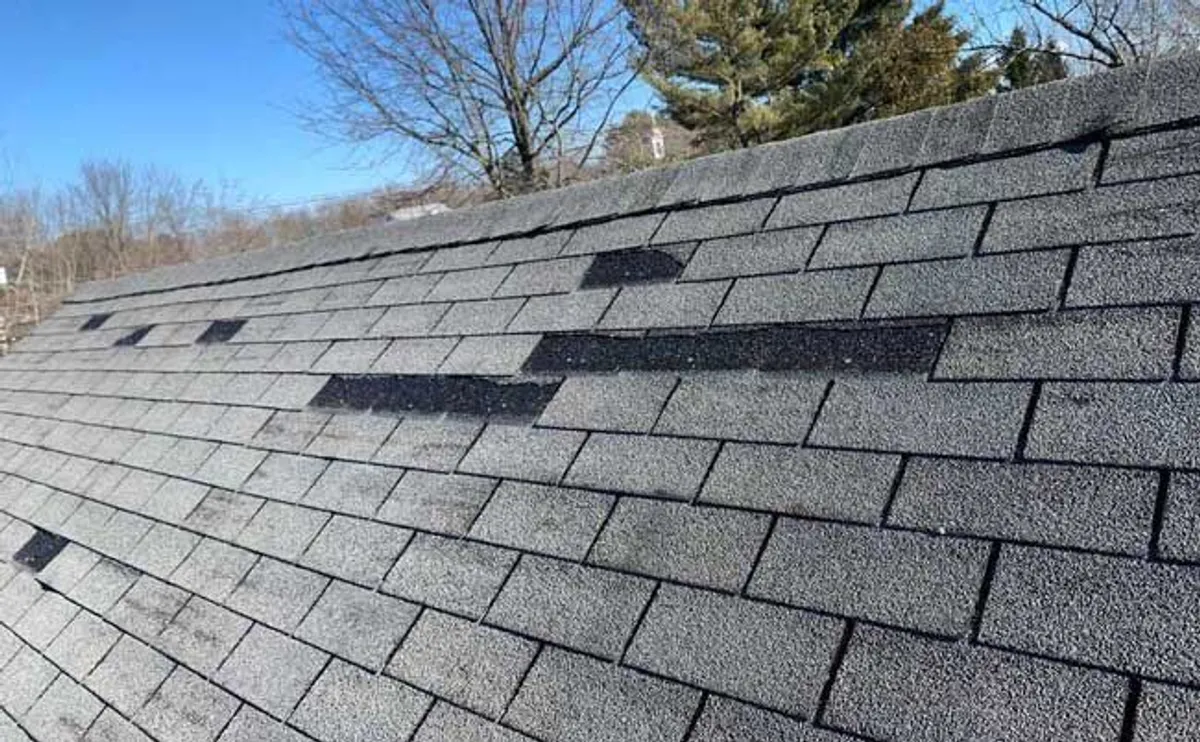 Roofing reference image from Effective’s existing website