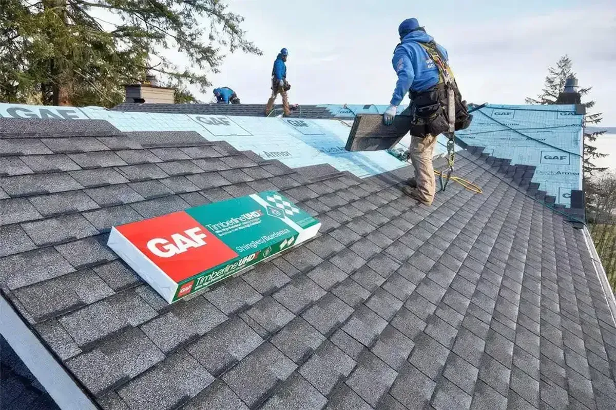 Roofing reference image from Effective’s existing website
