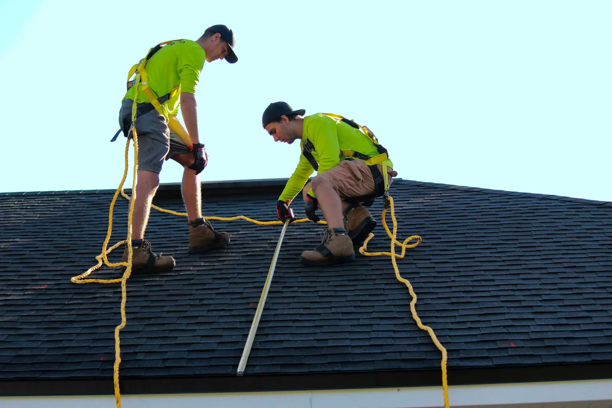 Roofing illustration