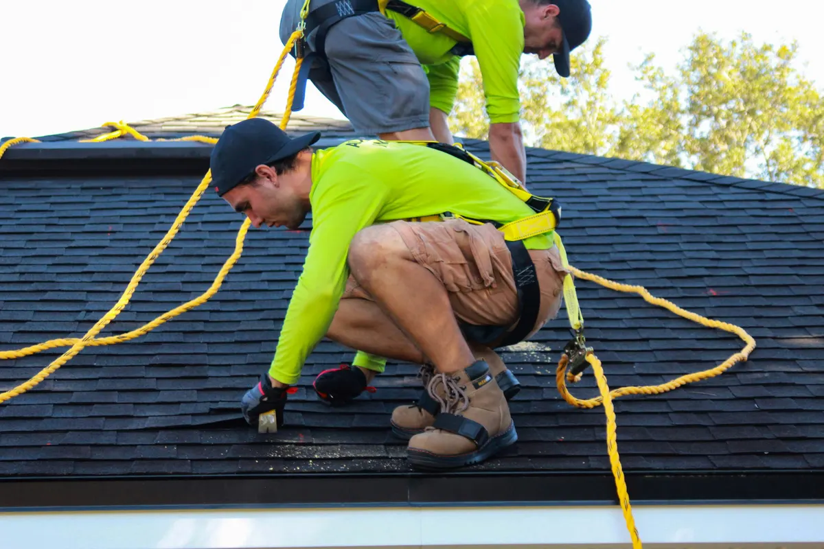 Roofing illustration