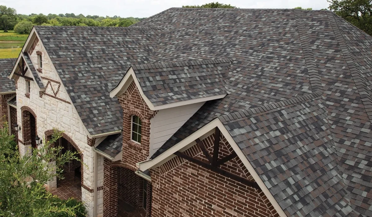 Roofing estimate and cost breakdown on clipboard.